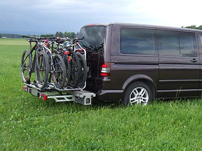 fahrradtraeger familie, max 6 fahrräder, schwenkbar